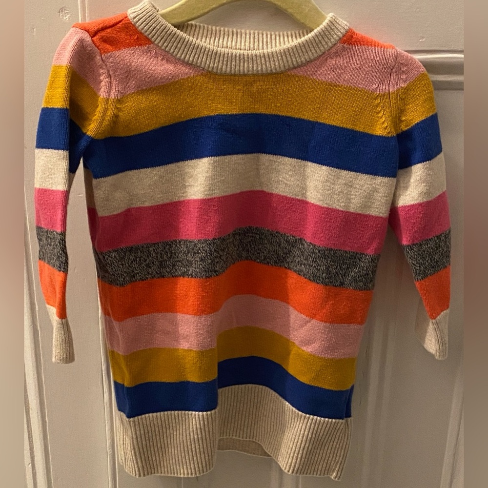 GAP Multicolor Striped Baby Sweater
